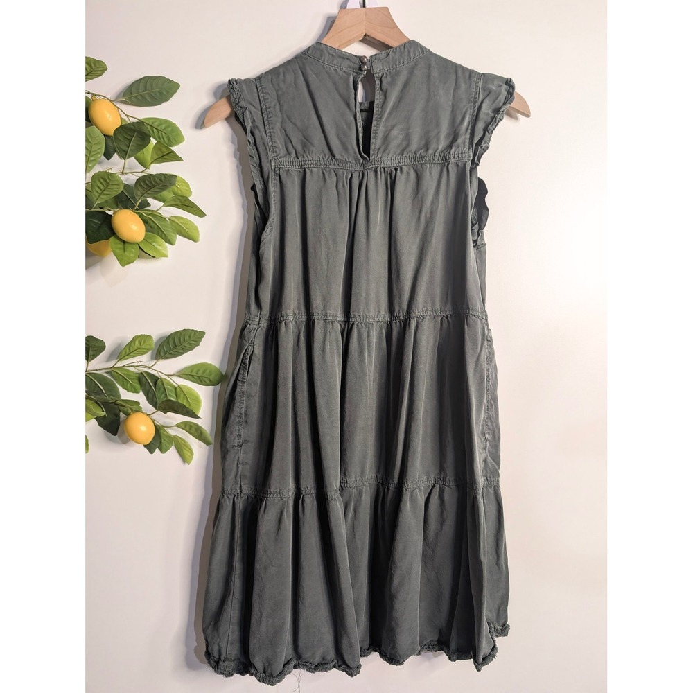 Velvet Heart Olive Green Sleeveless Dress Sz S (So soft!) - Picture 2 of 2
